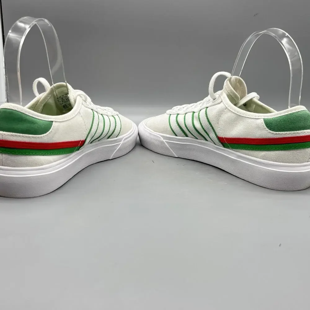Adidas Originals Shoes Mens 7 White Canvas Seleccion Nacional Mexico Sneakers